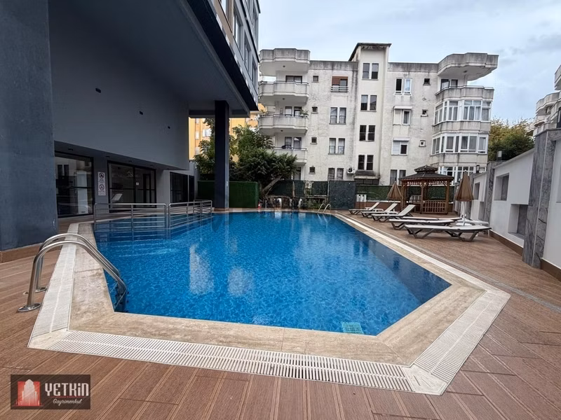 Yetkin'den Alanya Merkez De Yeni 1+1 Kiralık - 17