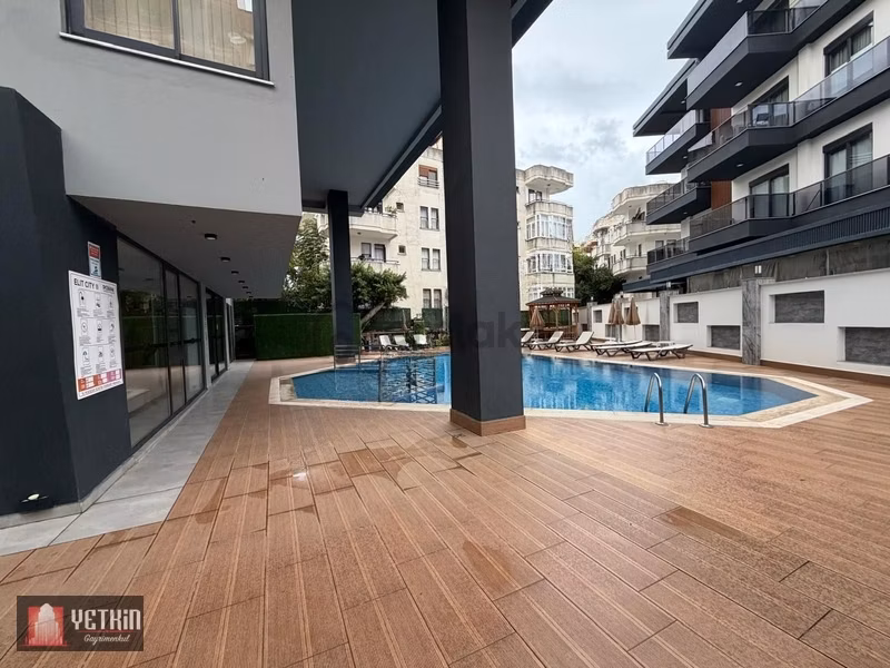 Yetkin'den Alanya Merkez De Yeni 1+1 Kiralık - 18