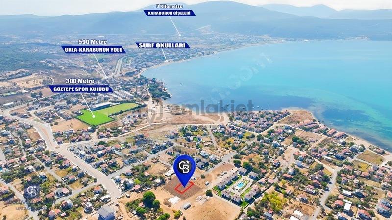 Urla Torosan'da İki Villa İmarlı Harika Konumda Satılık Arsa - 7