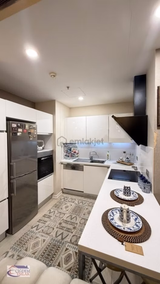 The İstanbul Residence Projesinde Ultra Lux Döşenmiş 1+1 - 7