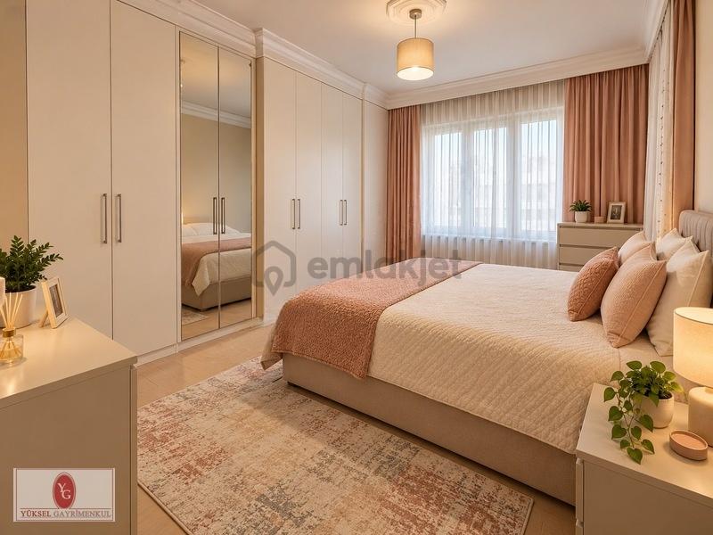 Yüksel'den Gazicelal'de Şehir Manzaralı Çift Cepheli 3+1 Daire - 14