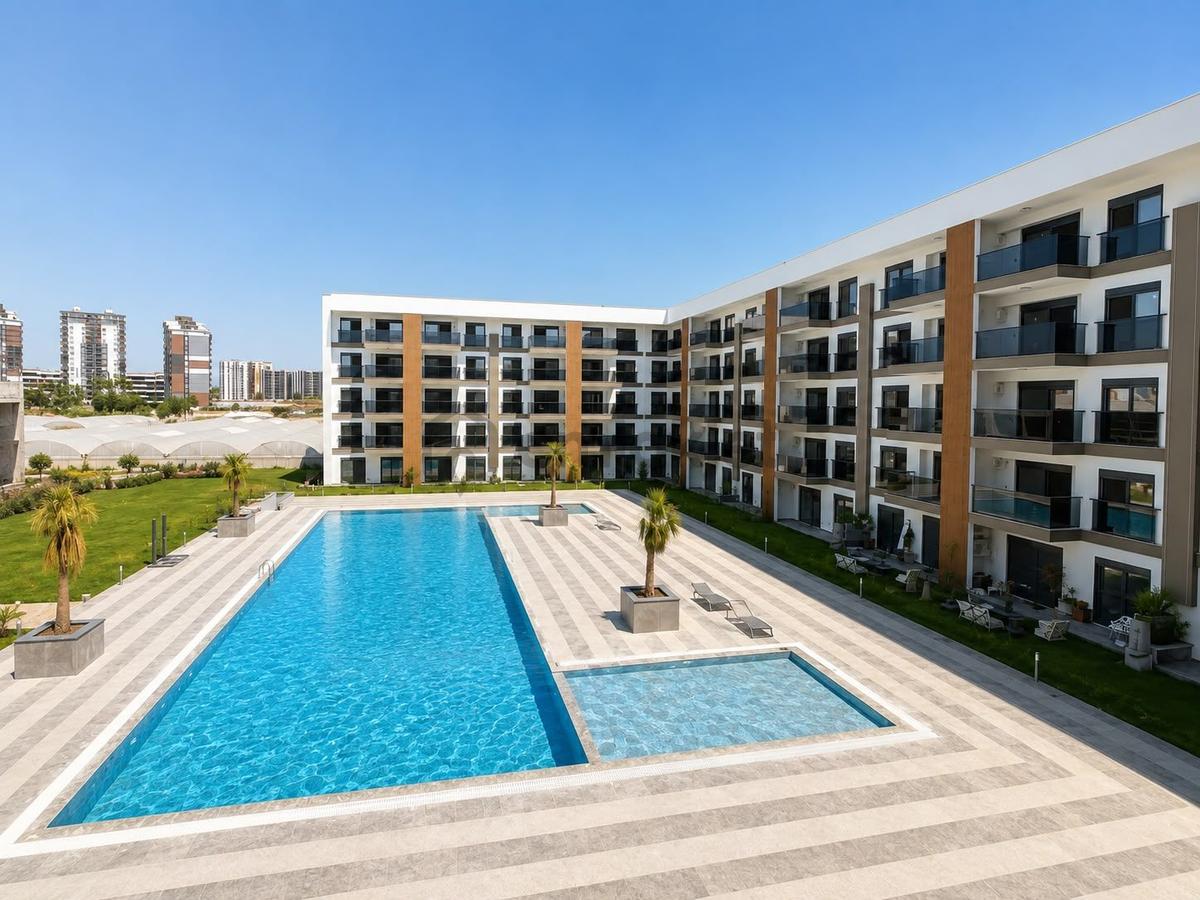 Altıntaş Aycan Prıme Suıtte Havuz Manzaralı 1+1 Kiralık
