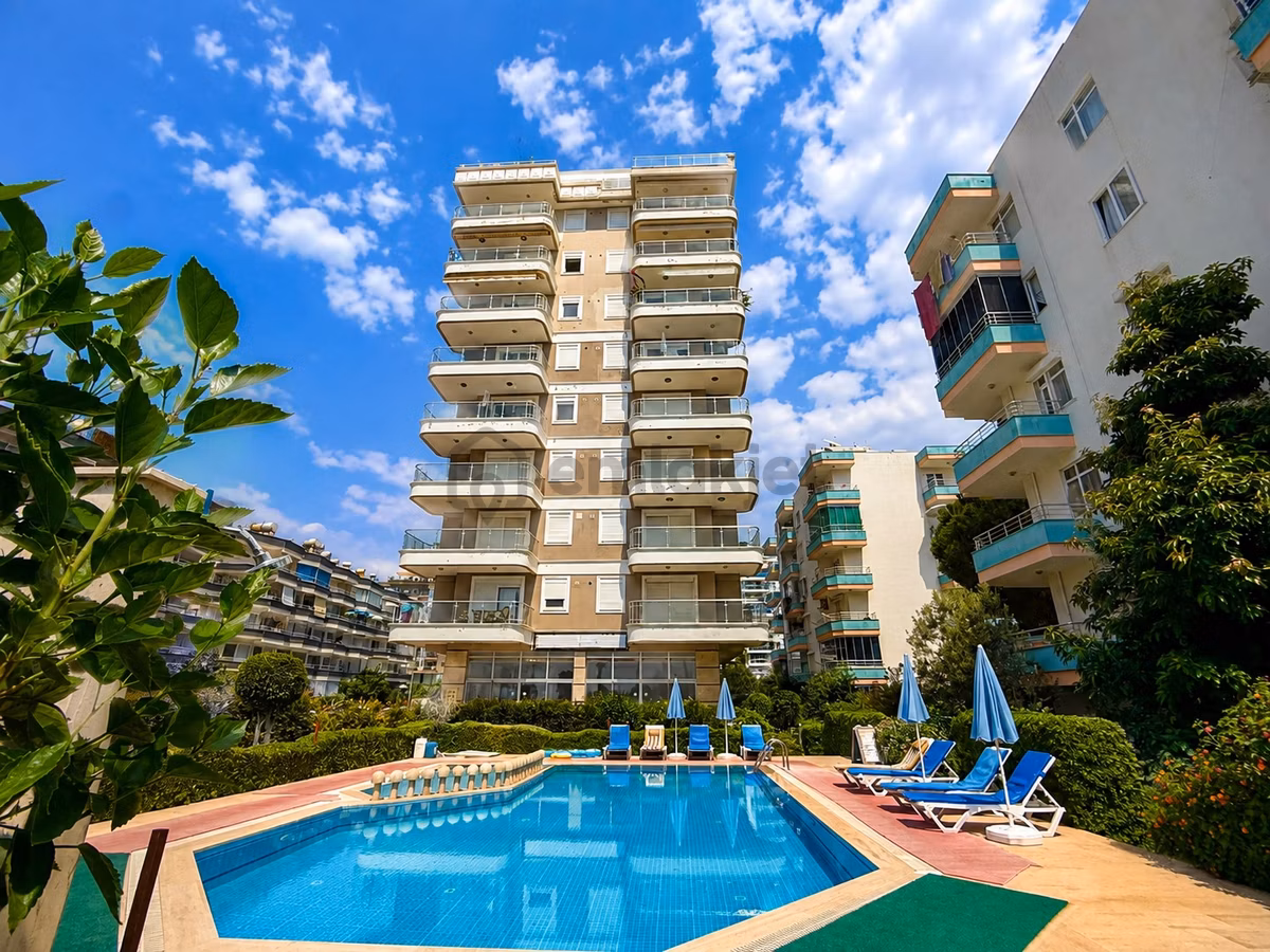 Alanya Mahmutlarda Denize Sıfır Full Deniz Manzaralı 2+1 Daire - 13