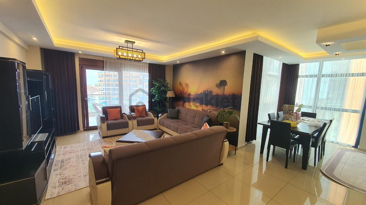 Alanya Cikcillide Kiralık Lüx Eşyalı 2+1 Daire - 3