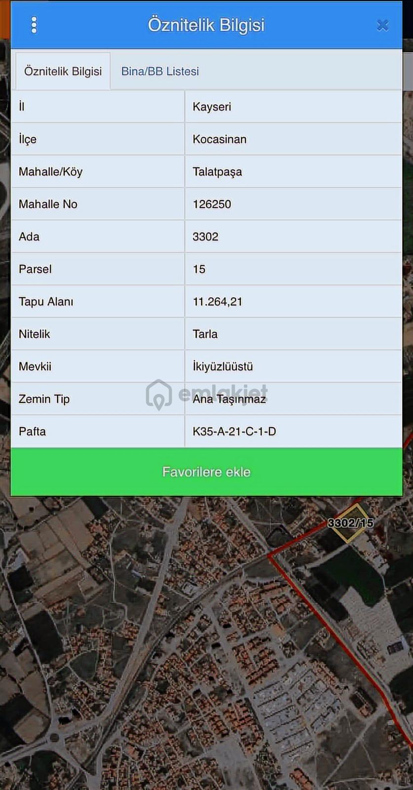 Kocasinan Talatpaşa'da Villa İmarlı Parsel - 4