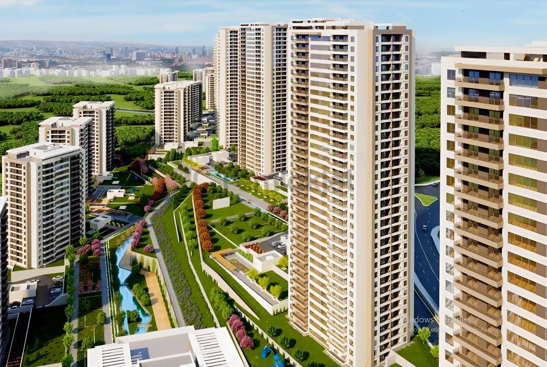 Beytepe Akçalı Konutlarında 4+1 164 M² Net İnşaat Halinde