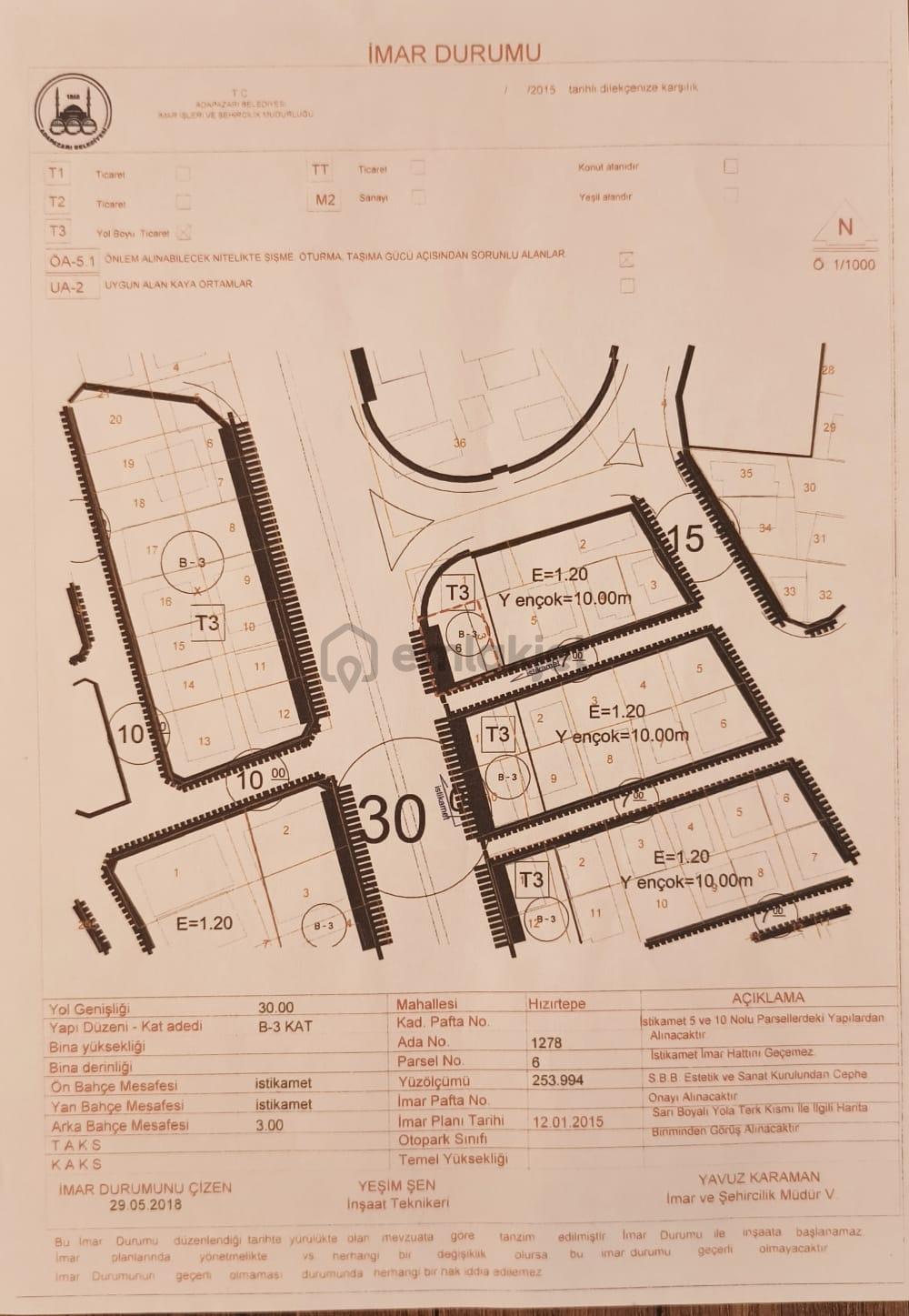 Century21 Den Şehir Girişinde Caddenin En Değerli Ticari İmarlı - 2