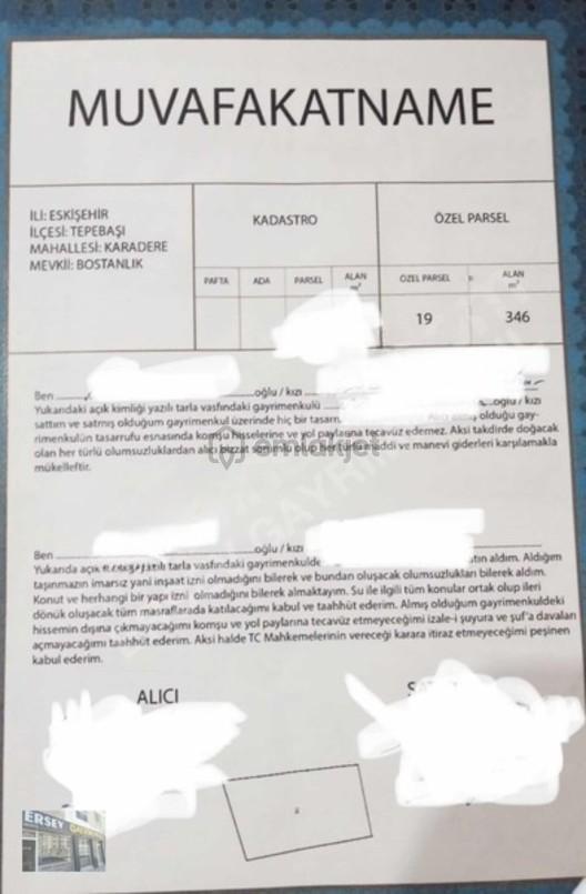 Ersev'den Tapudan Satışlı 350m2 Hisse - 19