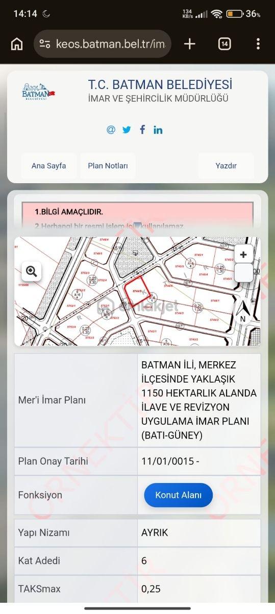 Çevre Yolunda Hisseli Arsa Köşe Başı Parsel - 5