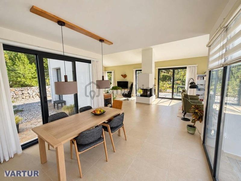 Fethiye Nif Mahallesinde Modern Mimariye Sahip Tek Katlı Ev - 25