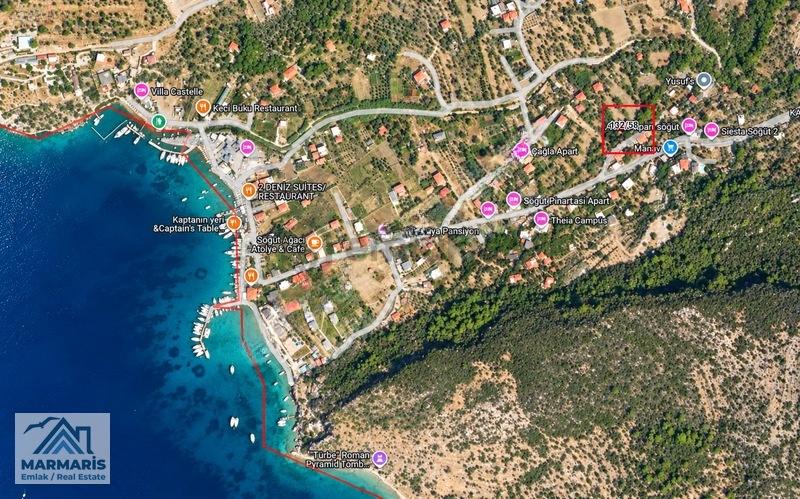 Satılık Söğütte 90 M² Tarla | Denize 600 M | Bütçe Dostu