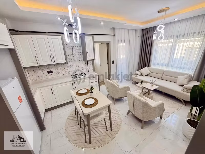 Zeytinköy'de 2 Bloklu Site İçerisinde 2+1 Eşyalı Lüks Daire - 4