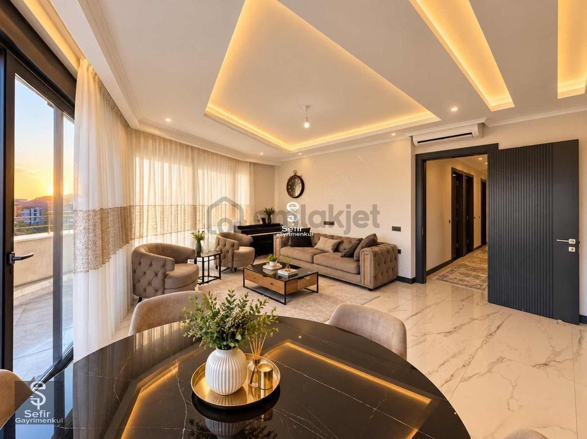 Alanya Oba'da Rıver Panoroma Sitesinde Satılık 3+1 Daire - 3