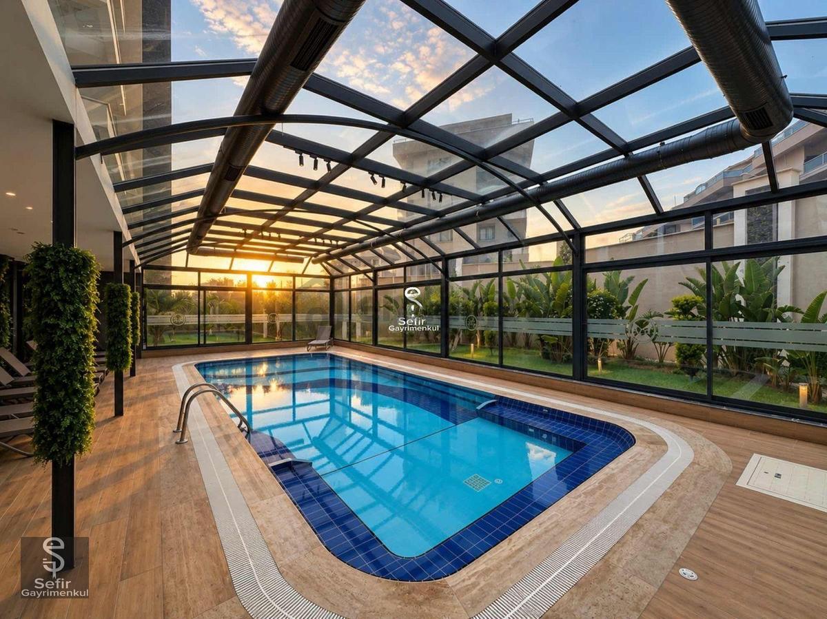 Alanya Oba'da Rıver Panoroma Sitesinde Satılık 3+1 Daire - 22