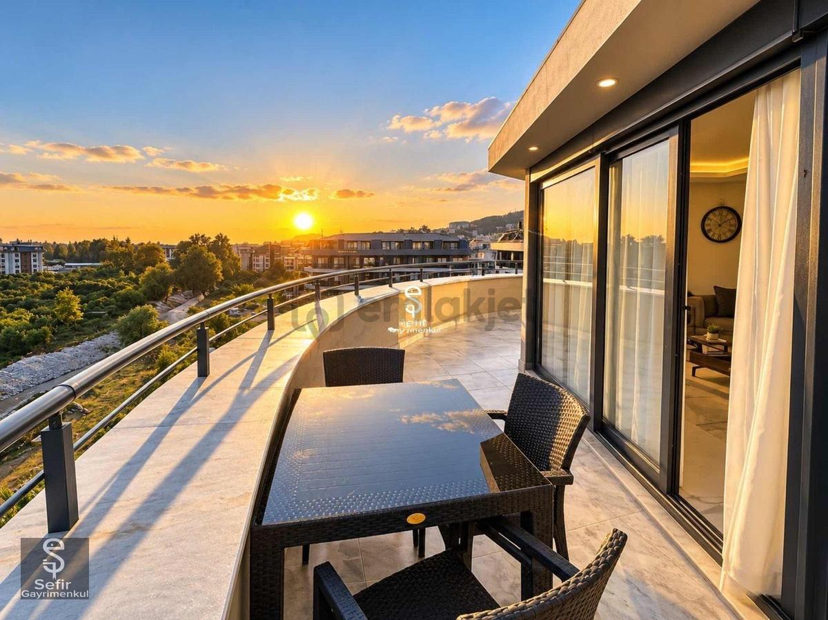 Alanya Oba'da Rıver Panoroma Sitesinde Satılık 3+1 Daire - 14
