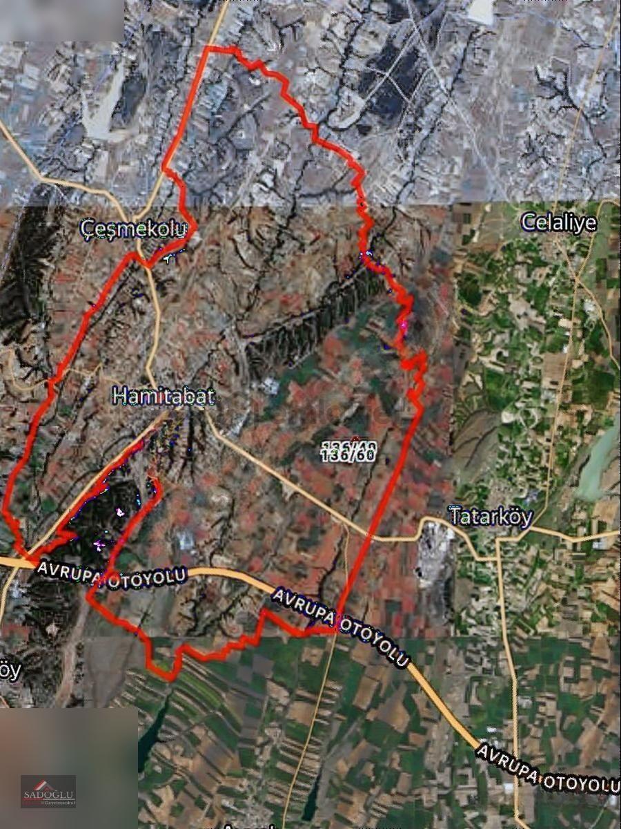 Lüleburgaz Hamıtabat'ta 16.973 M2 Satılık - 5