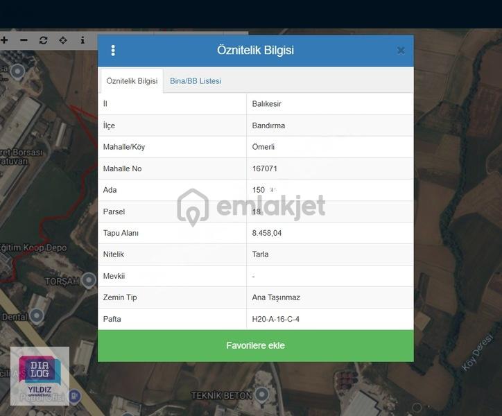 Balıkesir Ömerli'de Kadastro Yoluna Cephe Tarla - 4