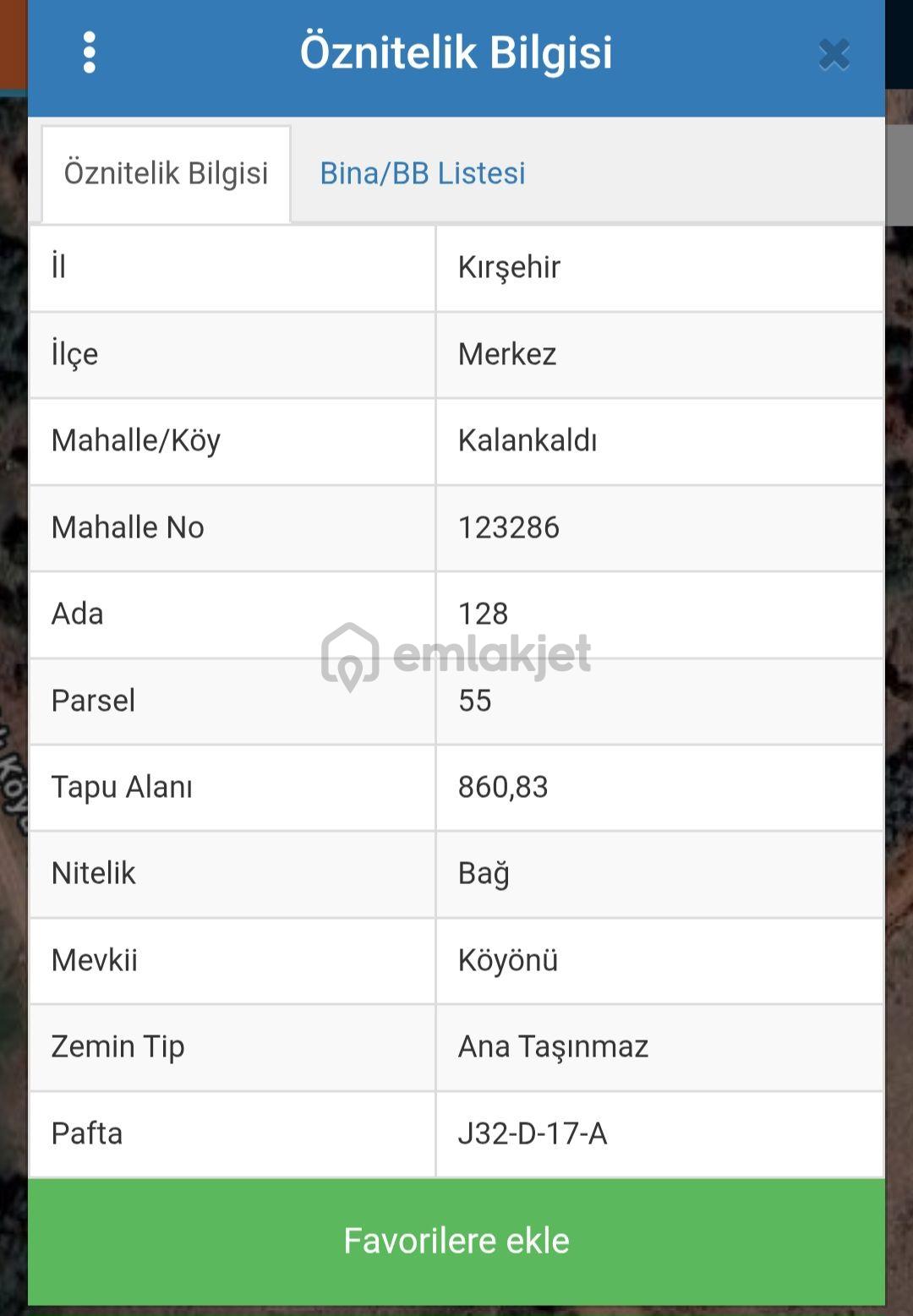 Kalankaldı Köyünde 2 Parsel Bitişik Bağ - 2