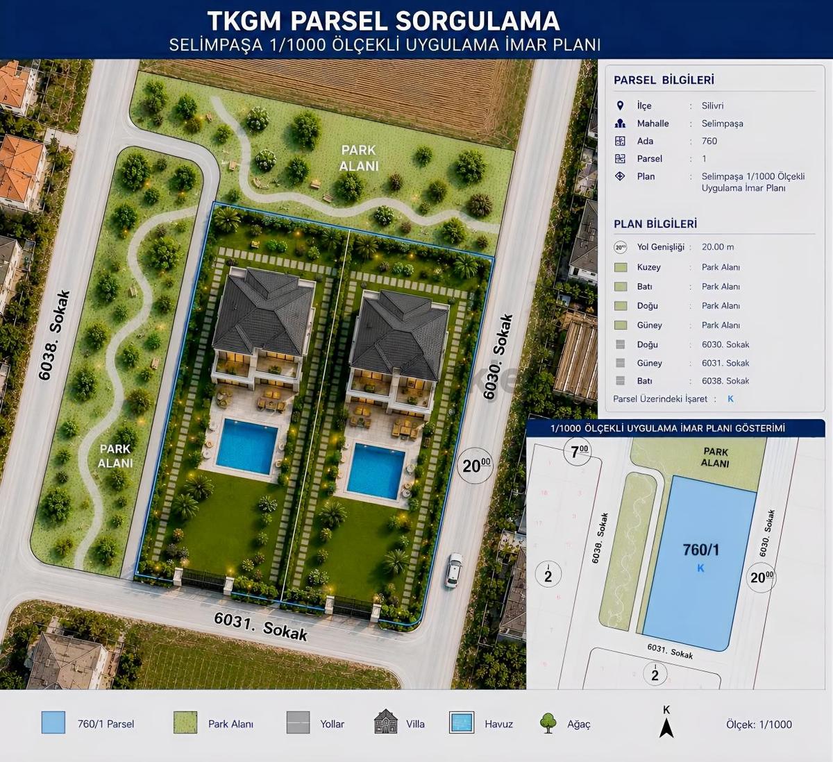 Selimpaşa'da Villa İmarlı Satılık Arsa - 2