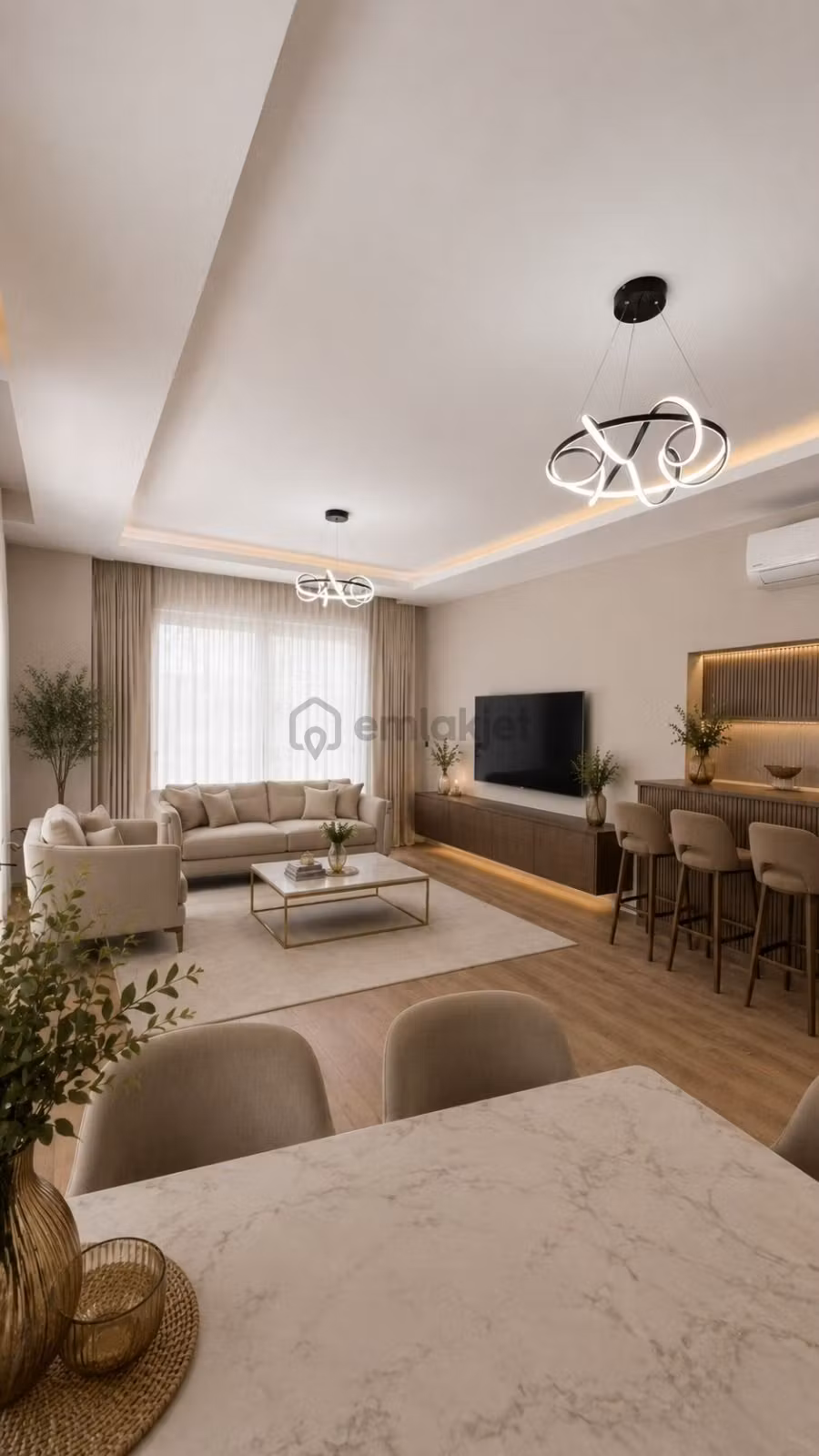 Site İçerisinde Hemen Teslim Vade Seçenekli 2+1 Daire