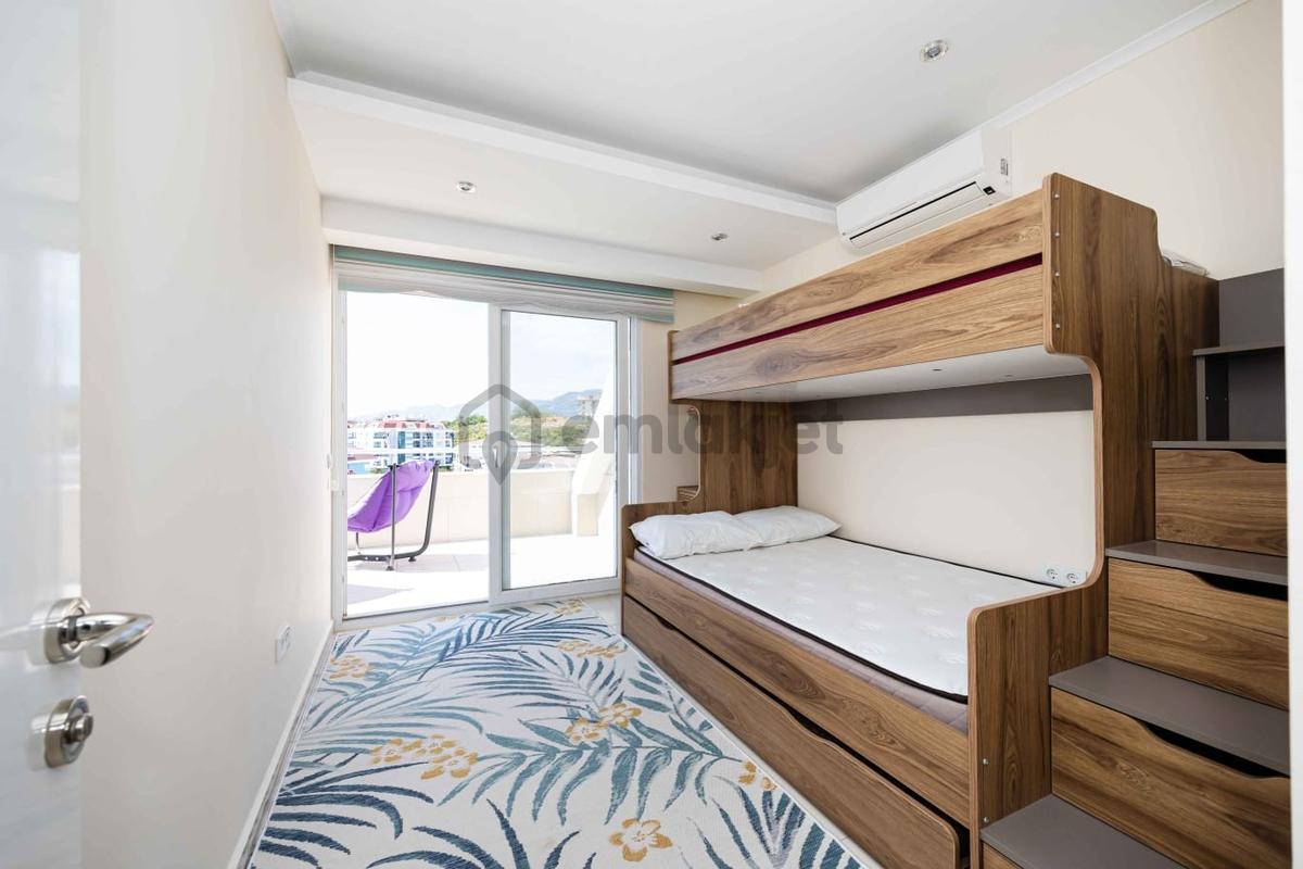 Kestel'de Denize 200 Metre | 3+1 Eşyalı Dubleks | 180 M² - 22