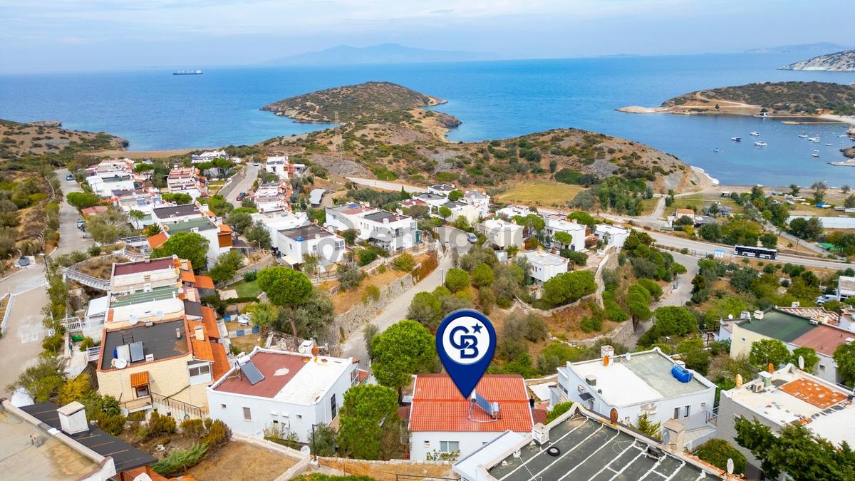Foça Çanak Sitesi'nde Manzaralı Satılık Lüks Tadilatlı 2+2 Daire - 6