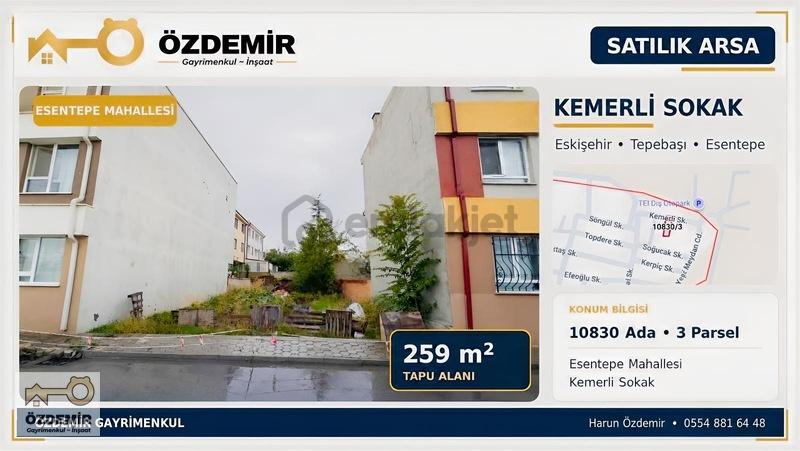 Özdemir'den Esentepe Mah Satılık Arsa 3 Kata İmarlı