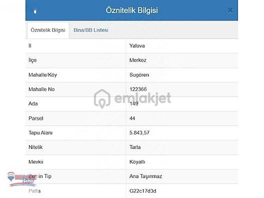 Yalova Remax'dan Sugören'de Satılık Tarla - 10