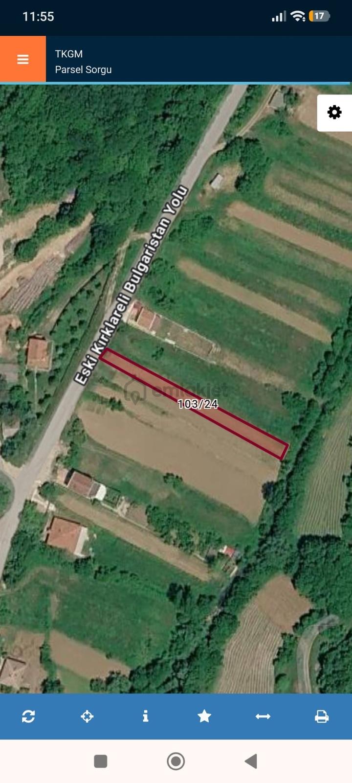 Kırklareli Dereköy Satılık Tarla - 5