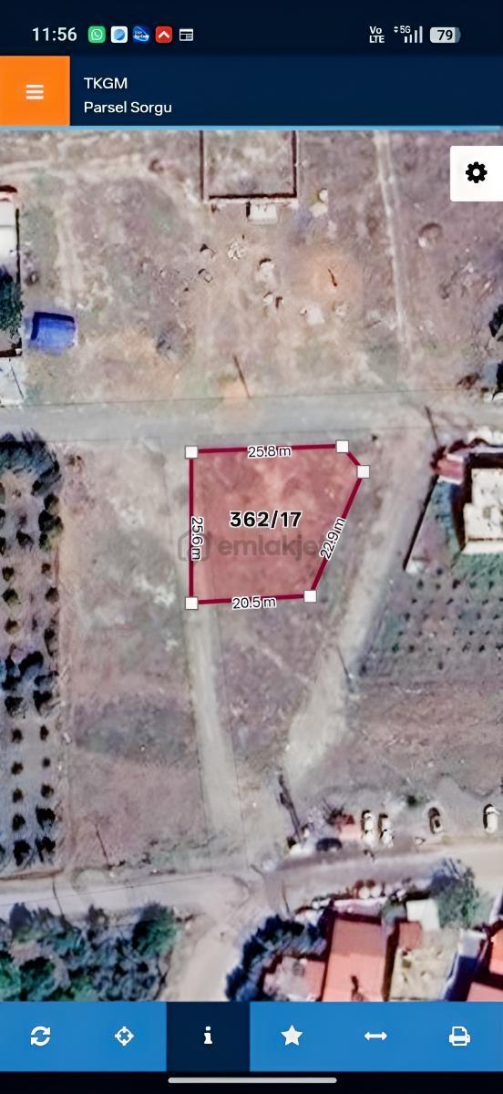 Hürriyet'te İmarlı Yatırımlık 660 M² Köşe Parsel