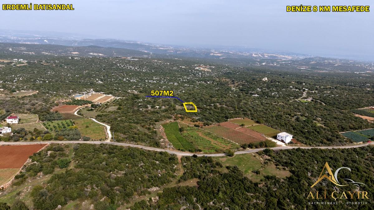 Erdemli Batısandasl Mah Satılık 507 M2 Parsel - 5