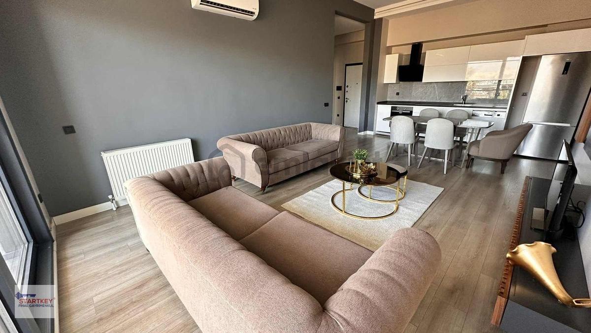 Bornova İkon Tower Baza'da 2 + 1 Lüks Eşyalı Satılık - 14