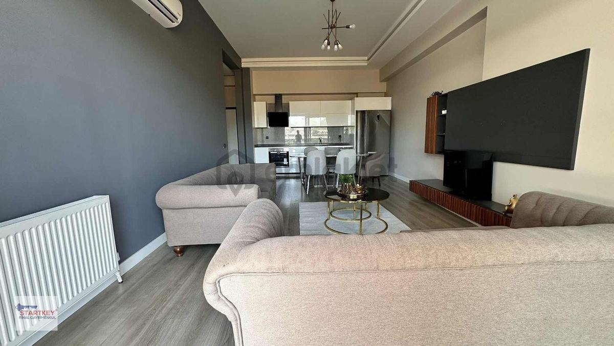 Bornova İkon Tower Baza'da 2 + 1 Lüks Eşyalı Satılık - 11