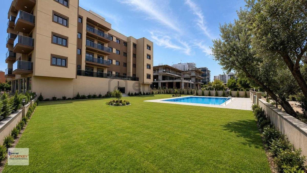 Çiğli Harmandalıda Havuzlu Site'de, 3+1 Çift Cephe Kiralık Daire - 29