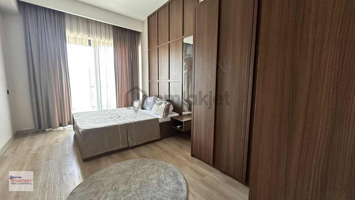 Bornova İkon Tower Baza'da Eşyalı Kiralık 2+1 - 11