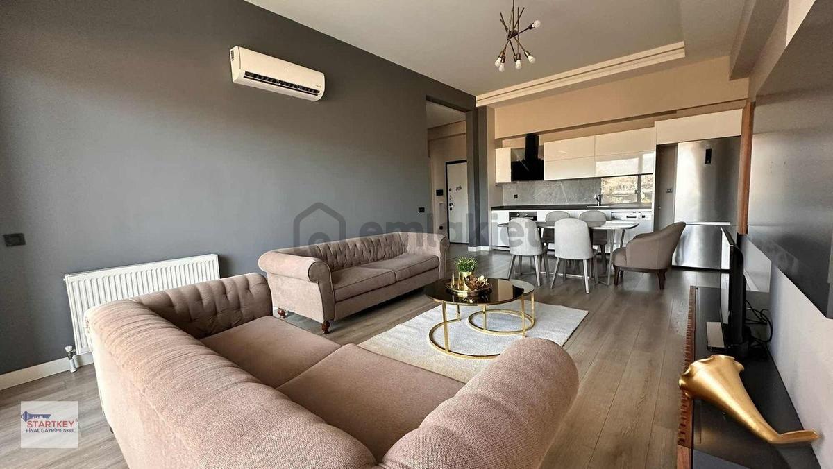 Bornova İkon Tower Baza'da Eşyalı Kiralık 2+1 - 5