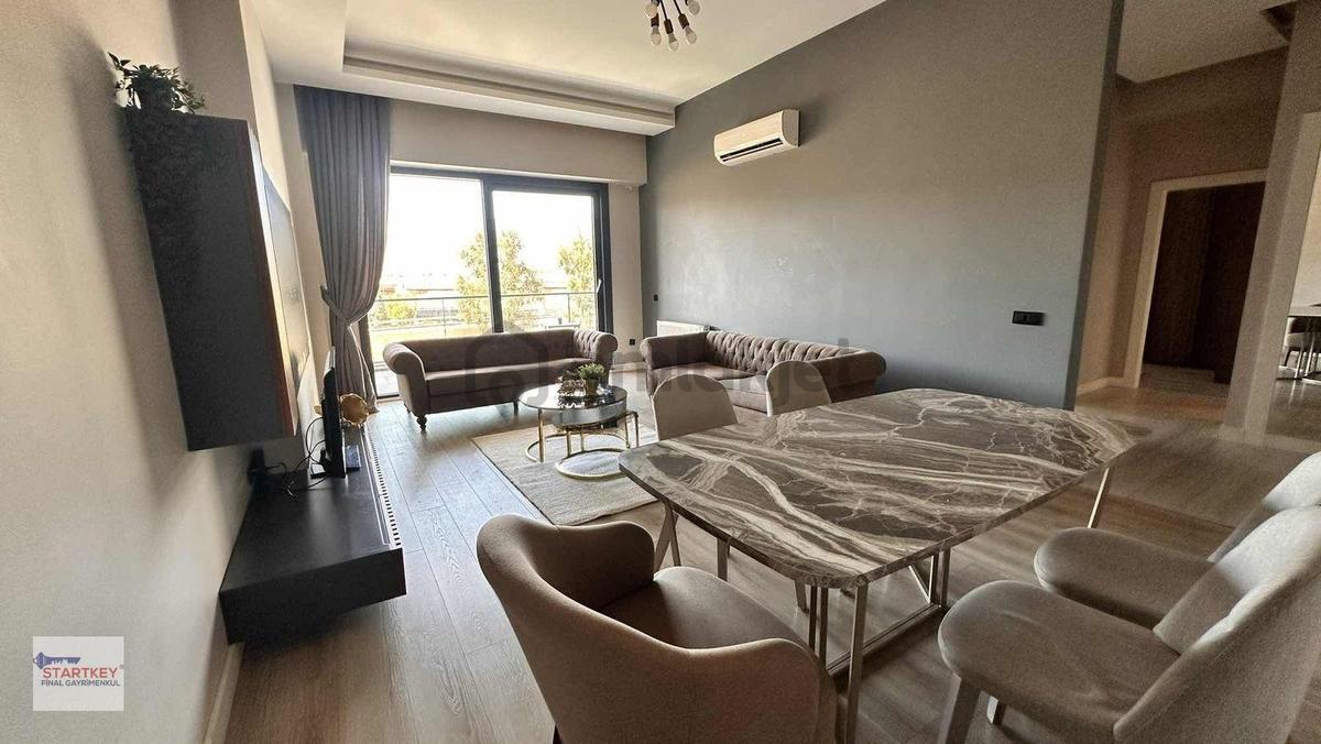 Bornova İkon Tower Baza'da Eşyalı Kiralık 2+1 - 6