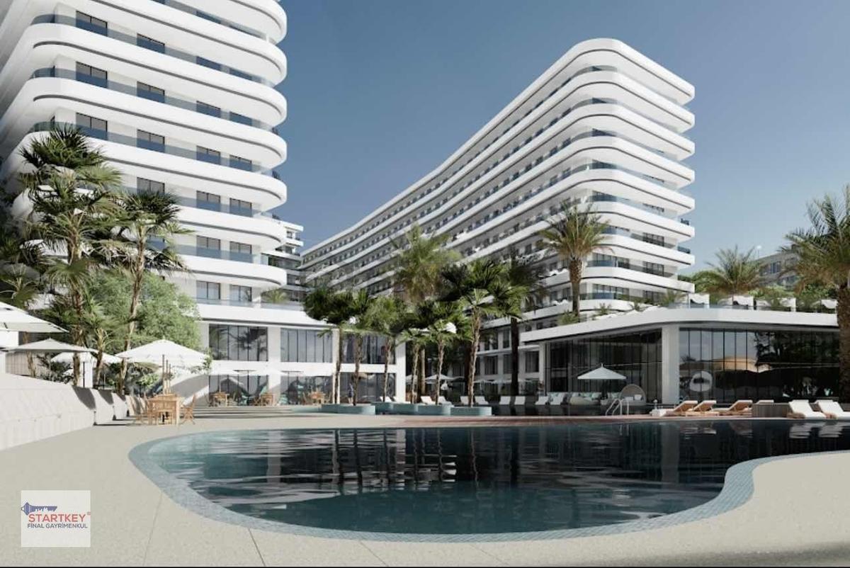 Kuşadası Denize Sıfır Lüks Rezidans Satılık 1+1 - 7