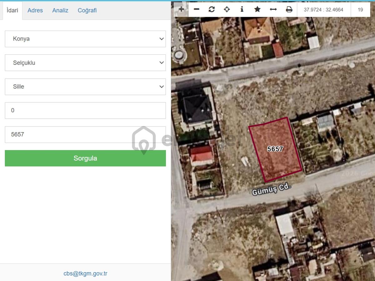 İşyapar'dan Gülistan Parsellerinde 500m2 Satılık Villa Arsası - 13