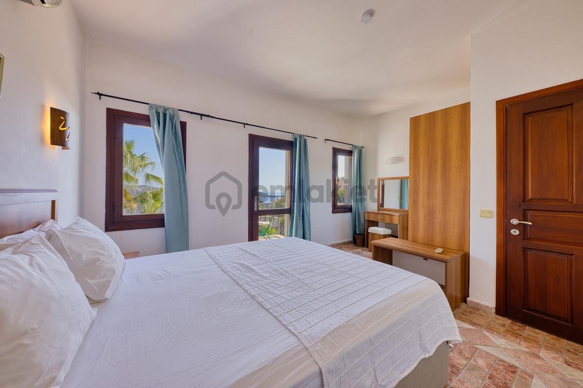 Kalkan Merkezde Deniz Manzaralı, 2+1 Satılık Daire - 16