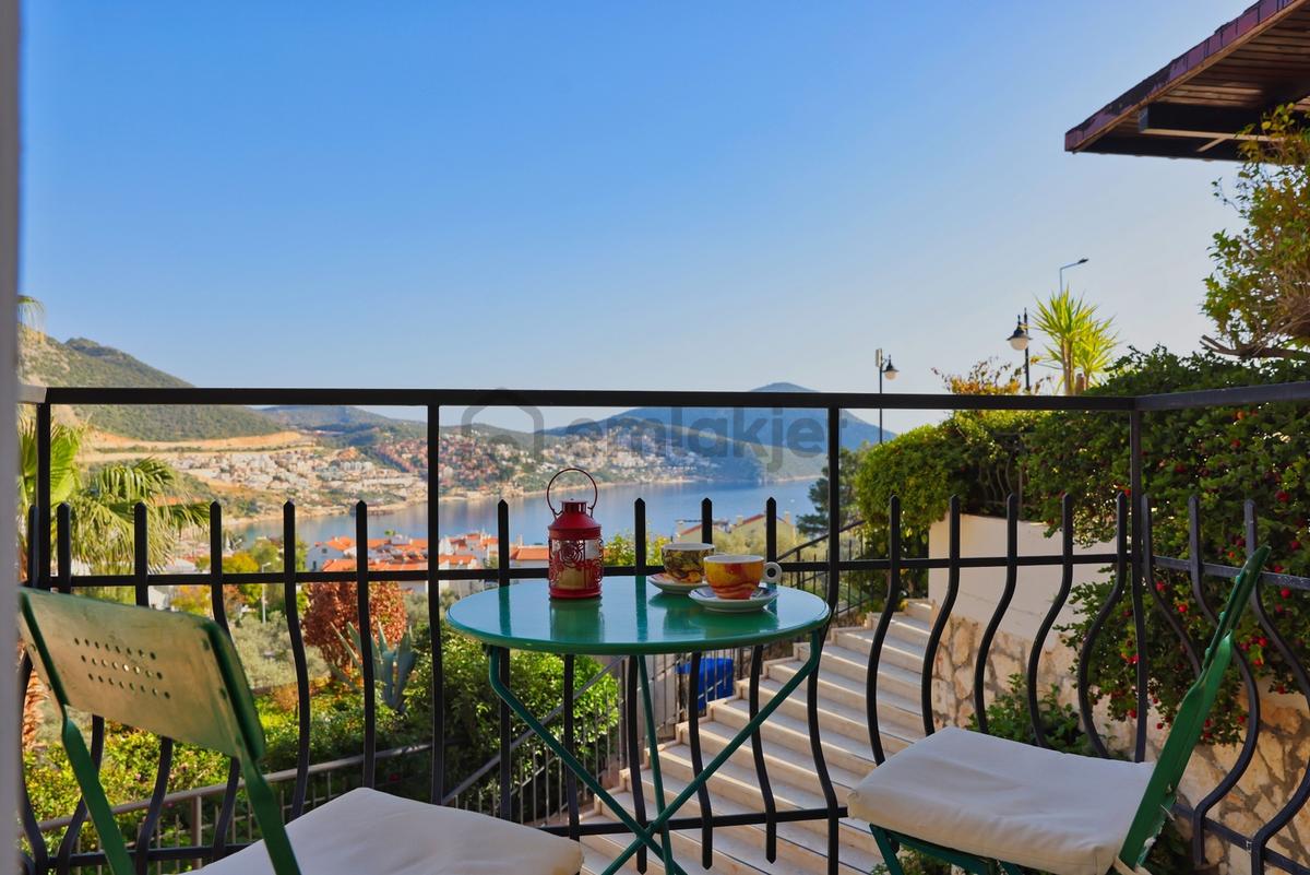 Kalkan Merkezde Deniz Manzaralı, 2+1 Satılık Daire - 19