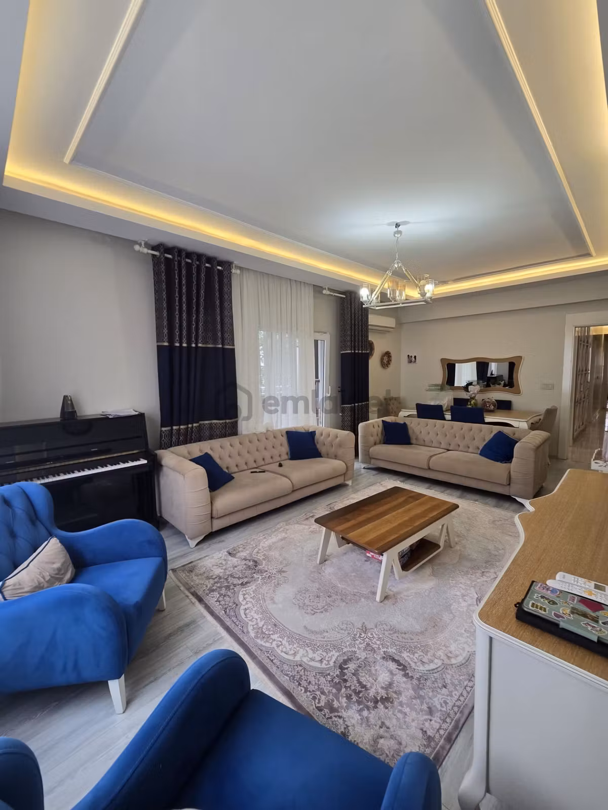 Hanedan Gyo'dan Değirmicem'de Bakımlı 3+1 Satılık Daire