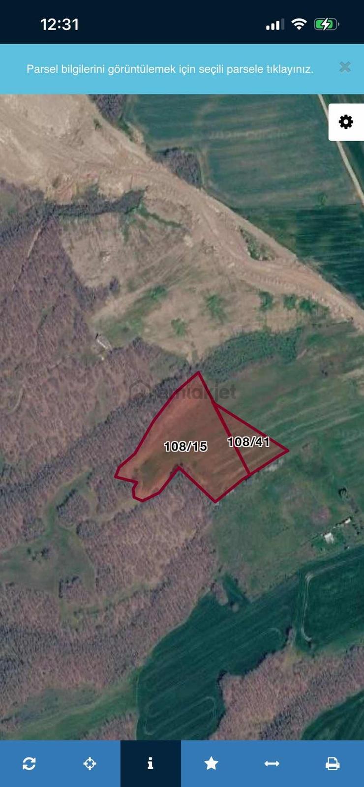 Silivri Çayırdere'de Satılık 1724 Metre² Tek Tapu Tarla - 2