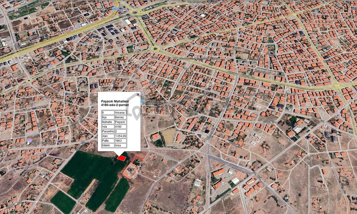 Paşacık Mahallesinde Satılık 1.054 M² Ticari Köşe Parsel Arsa - 13