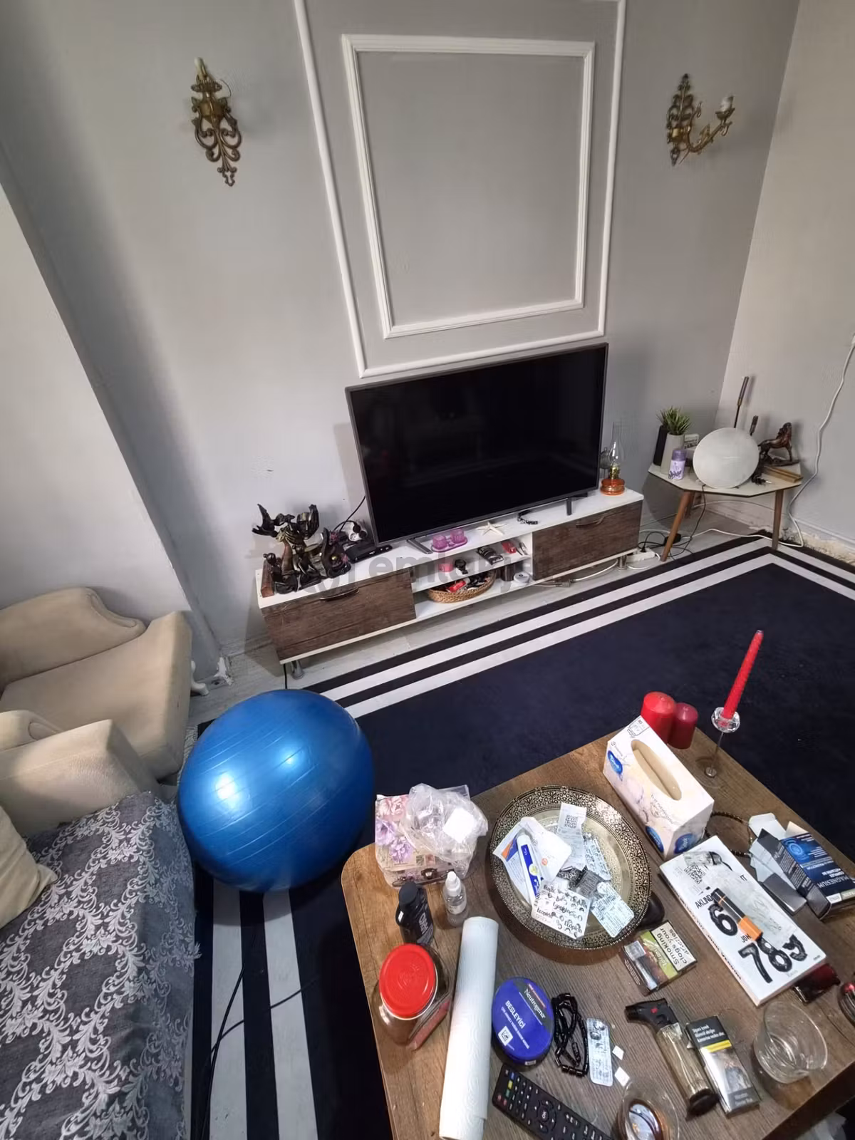 Güneyden Ulaşıma Yakın Ayrı Mutfaklı Teraslı .1+1.65m2 - 9