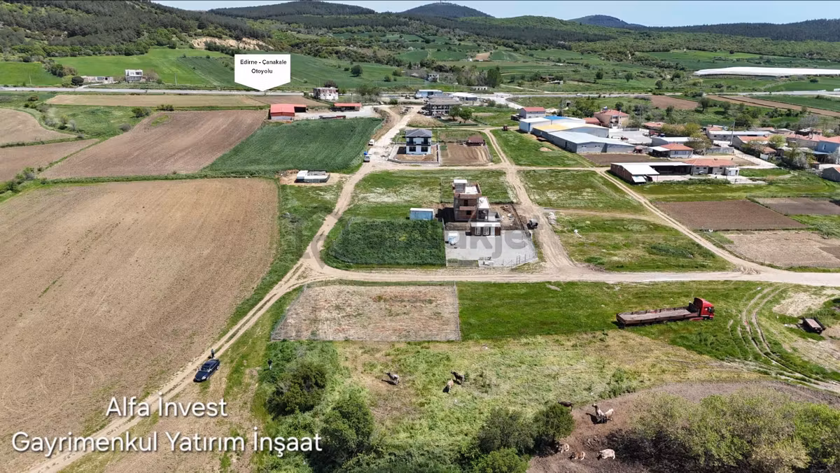 Edirne Keşan İzzetiye'de 442 M² Satılık Konut İmarı Arsa - 3