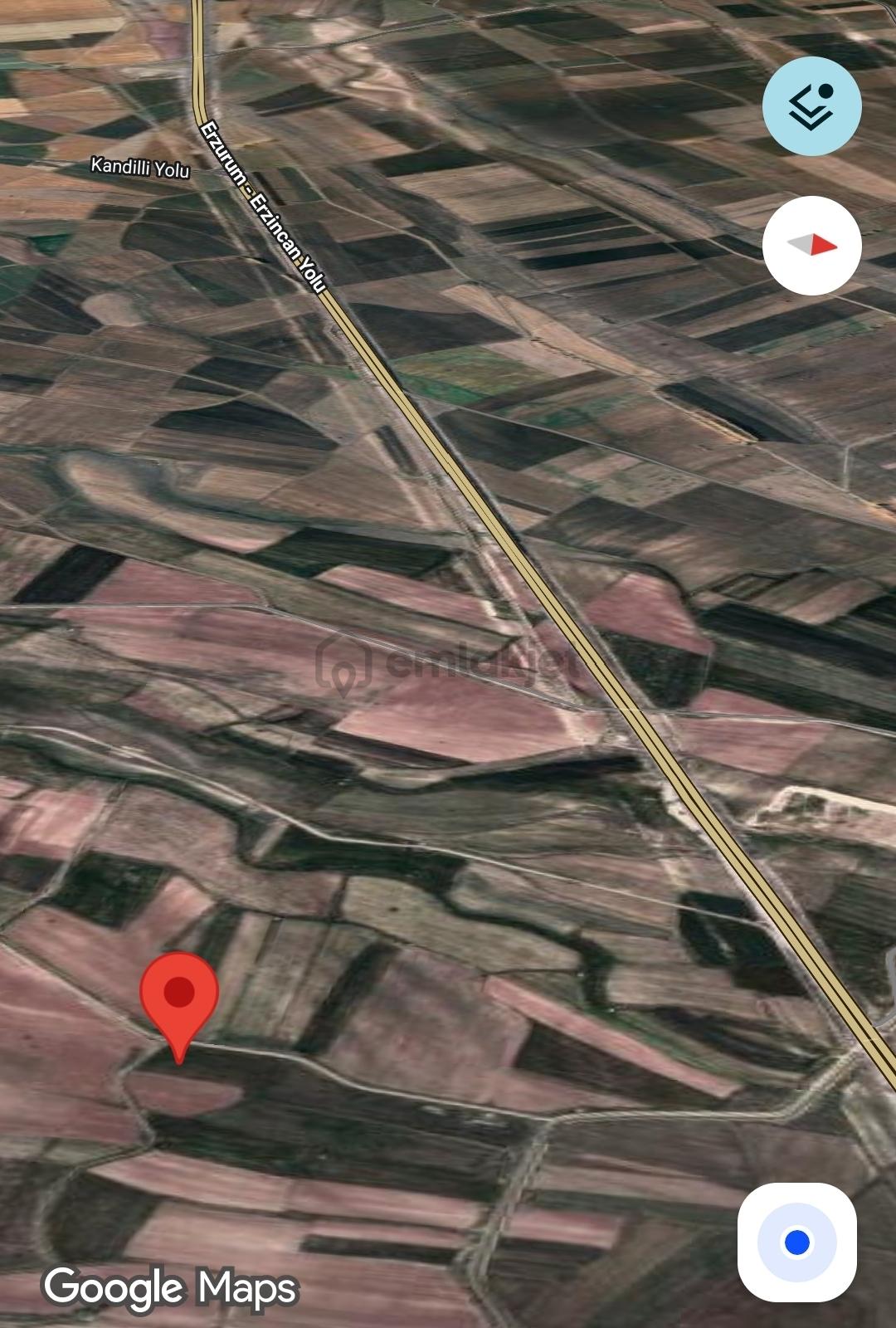 Lüx Erzurum'dan Aşkale Yolu Üzerinde 20 Dönüm Satılık Tarla - 8