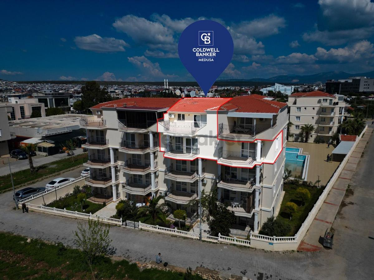 Satılık Sun Flower Sitesinde 3+1 Eşyalı Köşe Dubleks - 4
