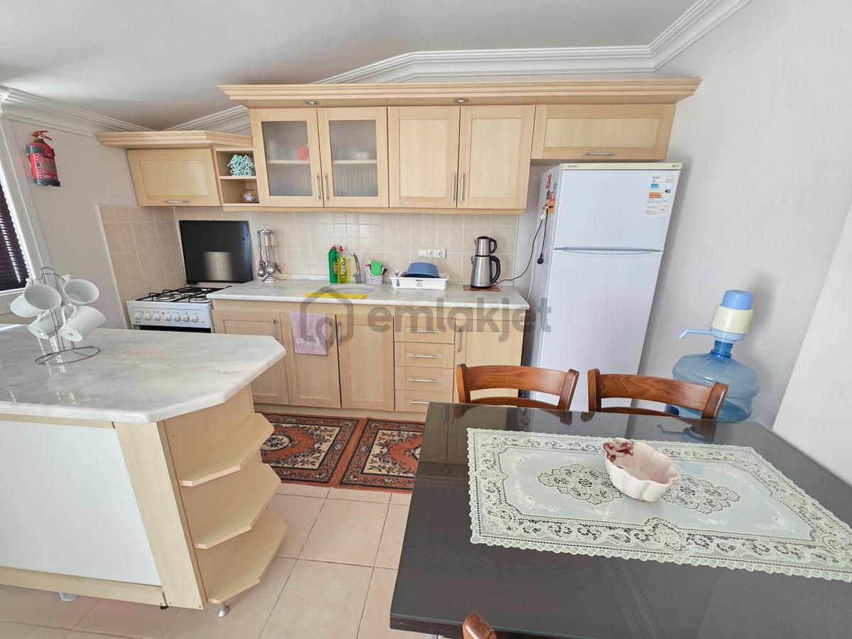 Satılık Sun Flower Sitesinde 3+1 Eşyalı Köşe Dubleks - 20