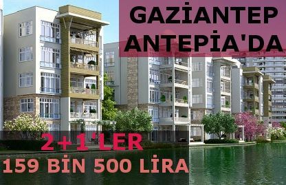 gaziantep antepia da 2 1 daireler 159 bin 500 lira emlakjet haberleri